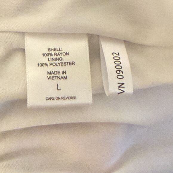 New York & Co Maxi Skirt Size L Dopamine Art Deco Striped Psychedelic - Picture 8 of 13